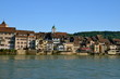 River Houses in Rheinfelden, Switzerland River Houses in Rheinfelden, Switzerland