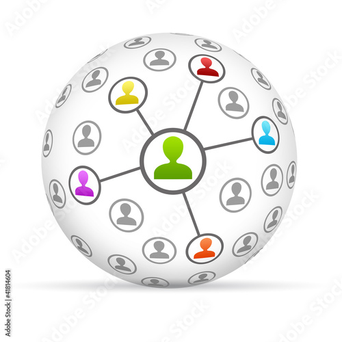 Illustration: Social Network Social Network