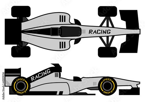 Vector: Motor champion Motor champion