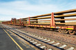 Long train in North Dakota