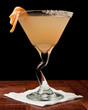 Martini on black