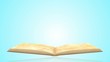 book open animation