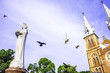 Saigon Notre-Dame Basilica in Ho Chi Minh City, Vietnam