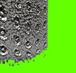 3d shattered explosion sound system on green 3d shattered explosion sound system on green