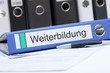 Aktenordner Weiterbildung