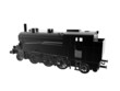 retro steam train