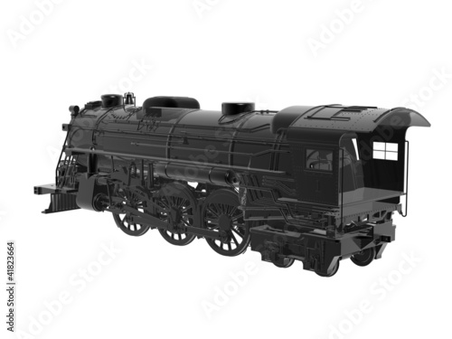 Photo: retro steam train retro steam train