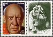POLAND - 1981: shows Pablo Picasso (1881-1973), artist