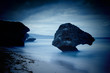 rock in the sea