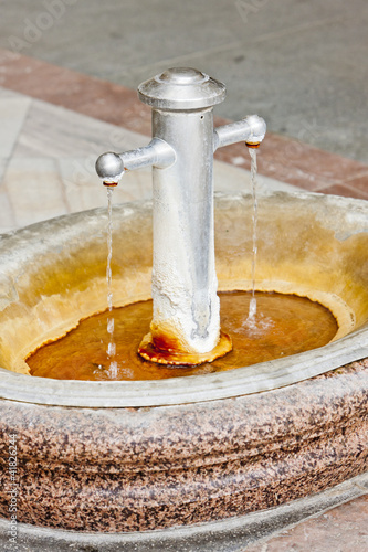 Photo: boiling spring in Mlynska Colonnade, Karlovy Vary (Carlsbad), Cz boiling spring in Mlynska Colonnade, Karlovy Vary (Carlsbad), Cz