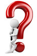 3d white people. Question and challenge