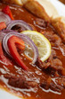 meat with sauce