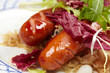 sausages with cabbage