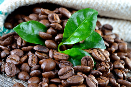 Foto: Wohlriechende Arabica-Kaffebohnen Wohlriechende Arabica-Kaffebohnen