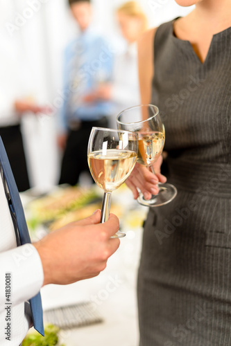 Photo: Cheers to business successful cooperation Cheers to business successful cooperation