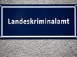 Landeskriminalamt-Schild
