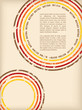 Abstract retro background design Abstract retro background design