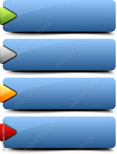Vector: Web buttons Web buttons