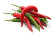 Red Pepper and green pepper
