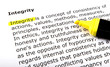 Photo: Text highlighted with felt tip pen Text highlighted with felt tip pen
