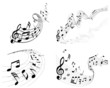 notes staff set