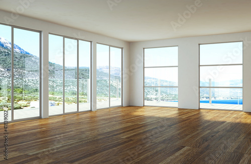Illustration: Wohndesign - Loft mit Meerblick Wohndesign - Loft mit Meerblick