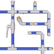 Plumbing system Fittings water Pipeline pvc