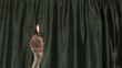 woman hands moving fired lighter