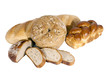 Sliced bread and bakery products. Sliced bread and bakery products.