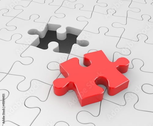 Illustration: Jigsaw puzzle Jigsaw puzzle