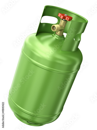 Illustration: Green gas container Green gas container