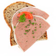 Leberpastete auf Brot