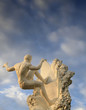 Statue of a surfer in Cocoa Beach, Florida Statue of a surfer in Cocoa Beach, Florida