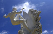 Statue of a surfer in Cocoa Beach, Florida Statue of a surfer in Cocoa Beach, Florida