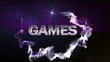 Video: GAMES Text in Particle (Double Version) Blue - HD1080 GAMES Text in Particle (Double Version) Blue - HD1080