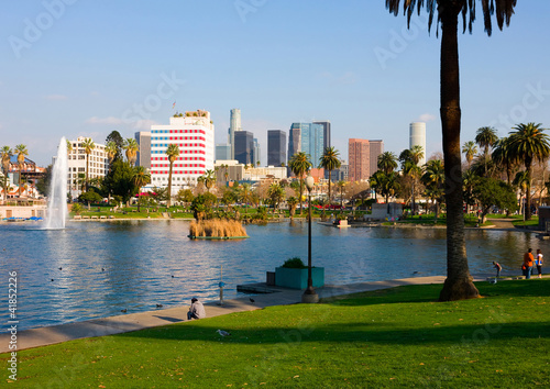 Photo: Los Angeles downtown Los Angeles downtown