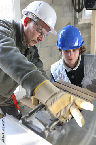 Foto: Construction apprentice Construction apprentice