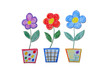 Drawing Flower in Pot Drawing Flower in Pot