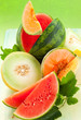 melons and watermelon