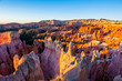 Sunrise in bryce canyon