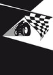 Zielflagge im Motorsport