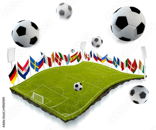 Illustrazione: Soccer championship Soccer championship