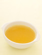 close up of a bowl of chicken broth close up of a bowl of chicken broth