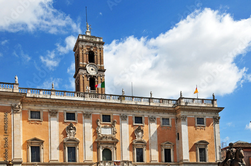 Foto: Roma, Piazza del Campidoglio Roma, Piazza del Campidoglio
