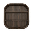Wooden book shelf background illustration