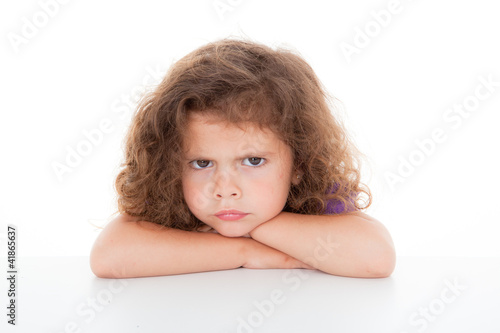 Photo: sulky angry child sulky angry child