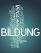 Wortwolke "Bildung"