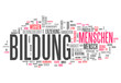 Wortwolke "Bildung"