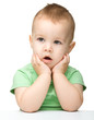 Portrait of a cute little boy
