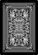 playing card back side 62x90 mm